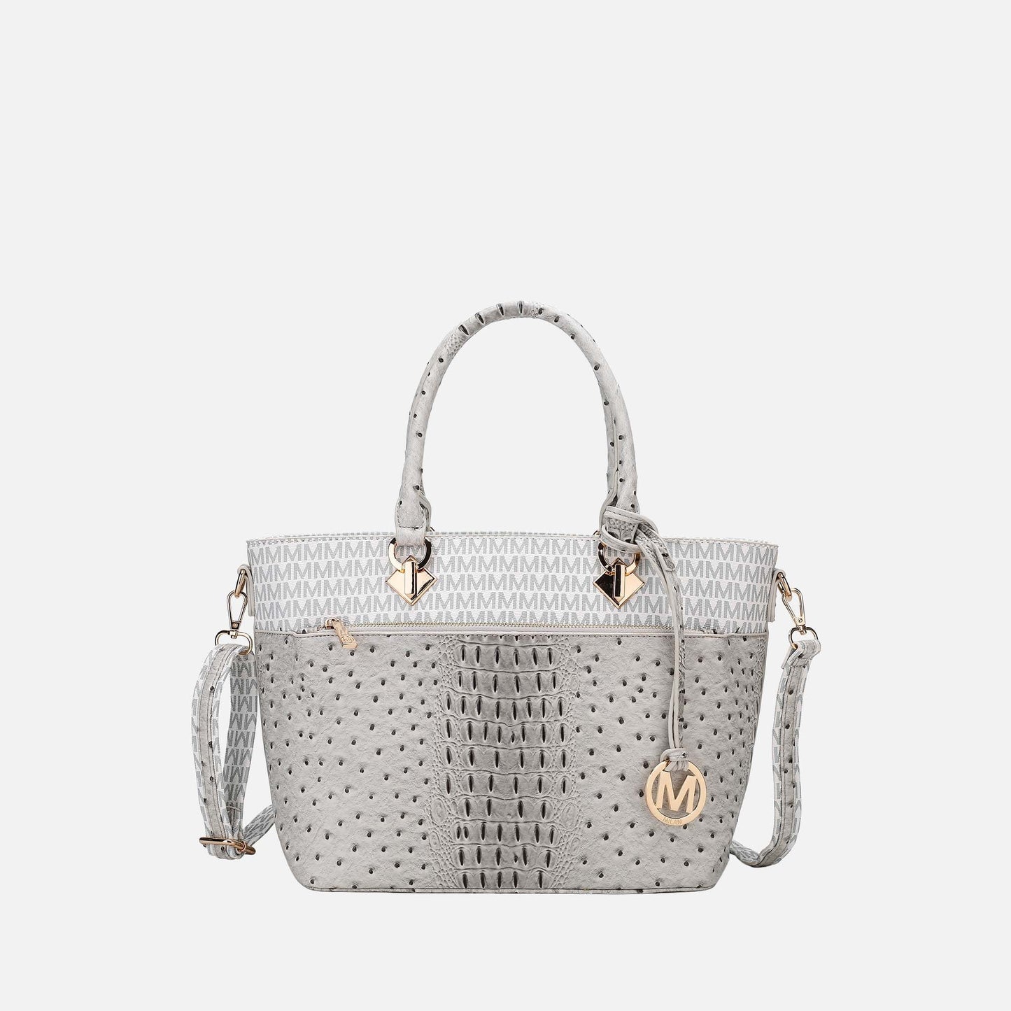 MKF Collection by Mia K. - Grace Signature Tote Bag