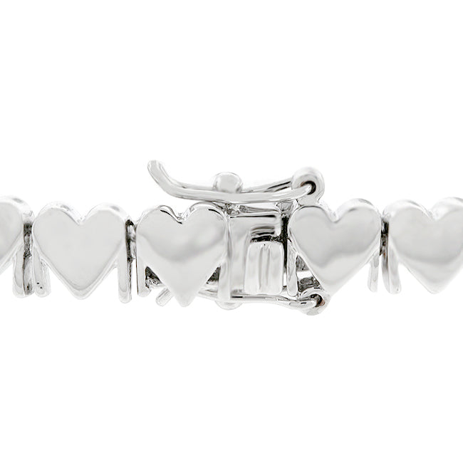 MOM .75CT Cubic Zirconia Charm Bracelet