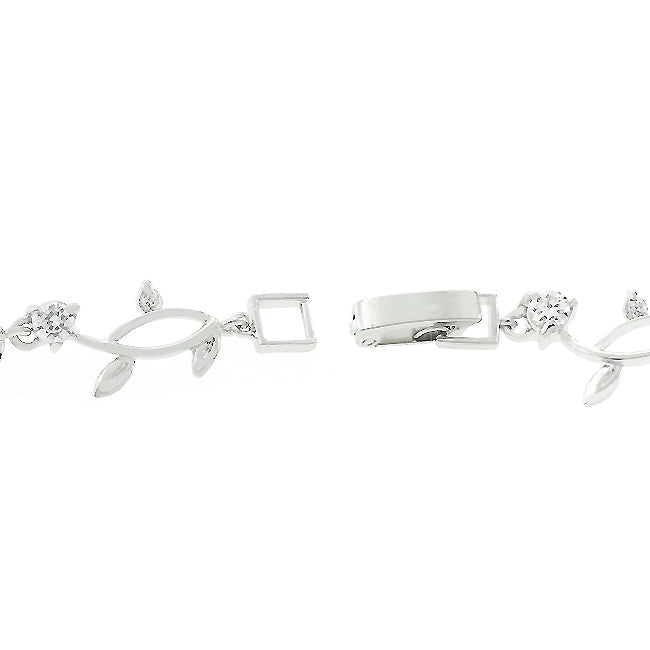 Nathans Delicate Vine Cubic Zirconia Bracelet