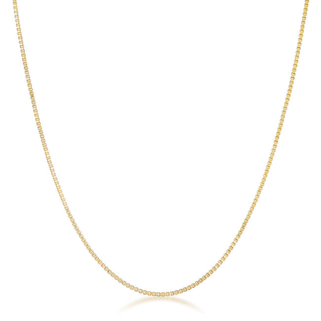 Dainty Golden Rolo Chain - 1mm