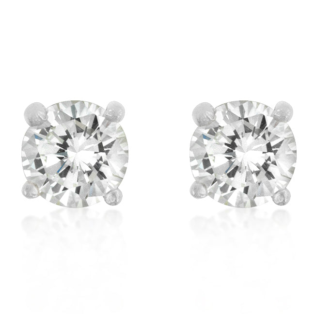 Jacqueline 5mm Classic Stud Earrings