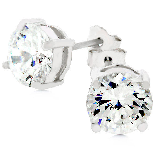 Penelope 7mm Elegant Everyday Stud Earrings