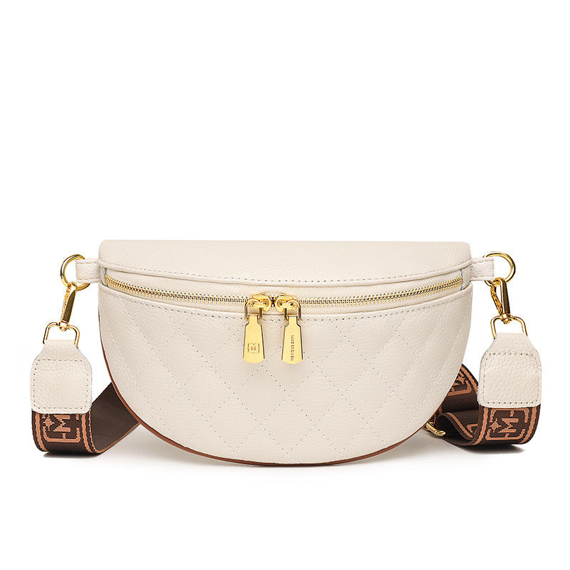 Myra Quilted Crescent Sling Bag