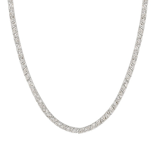 Gorgeous Cubic Zirconia Divinity Necklace