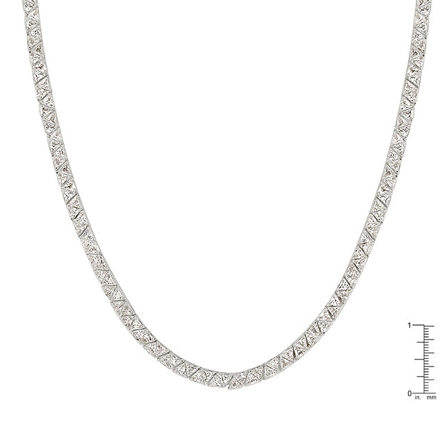 Gorgeous Cubic Zirconia Divinity Necklace