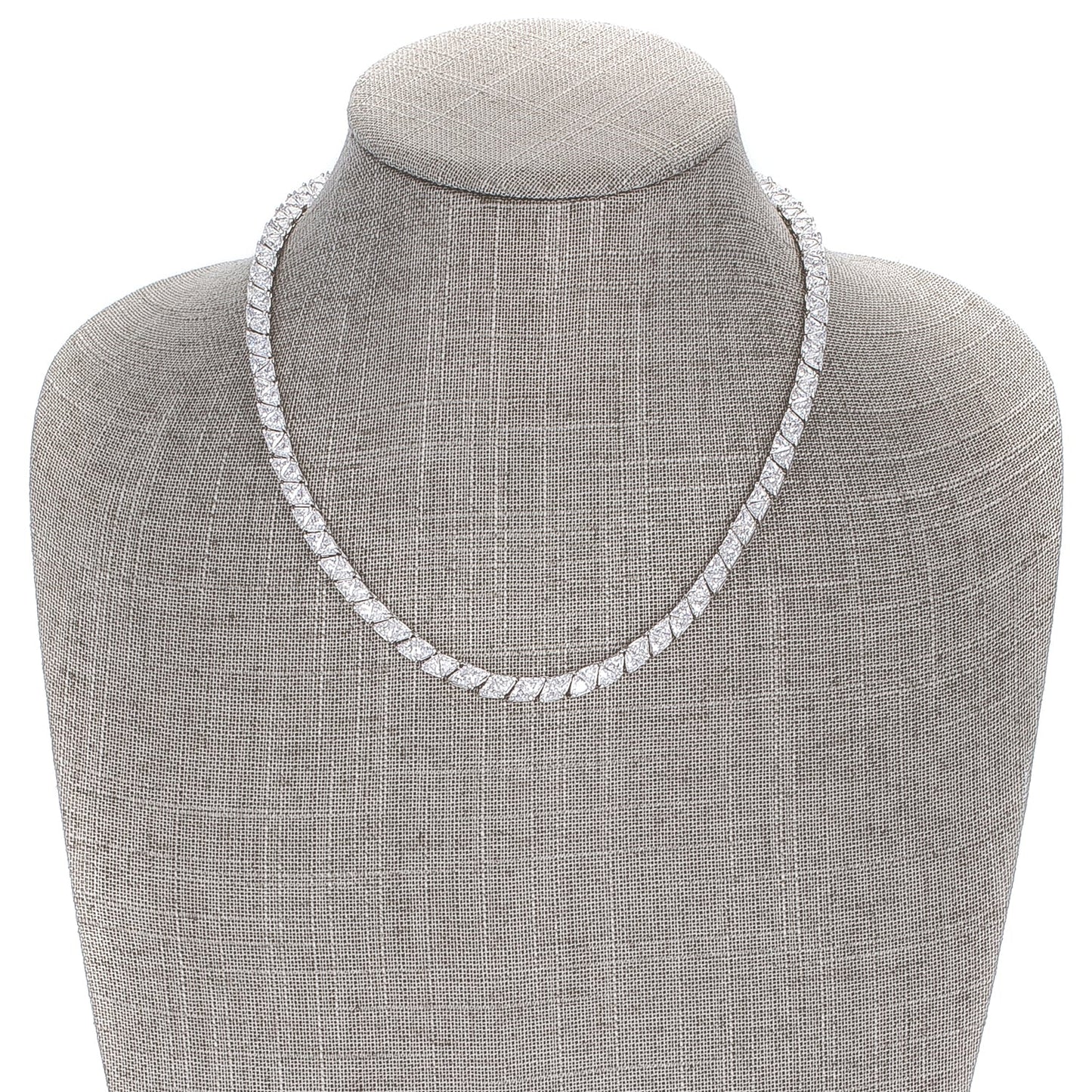Gorgeous Cubic Zirconia Divinity Necklace