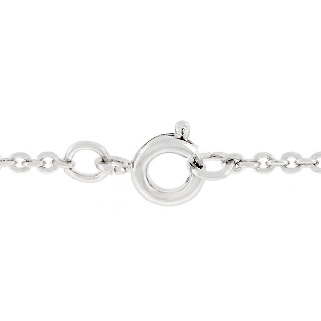 Coupled Cross Pendant Necklace