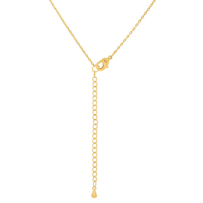 Pave Heart and Arrow Pendant Necklace