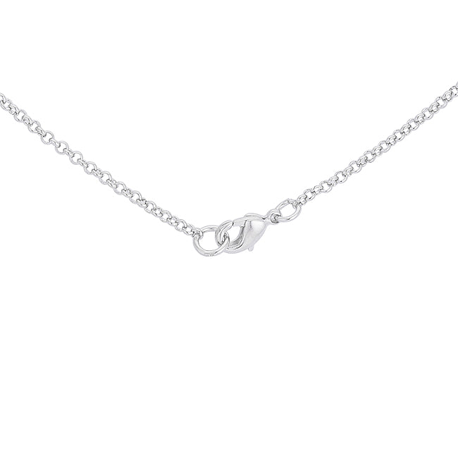 Timeless Elegant Pave X Necklace