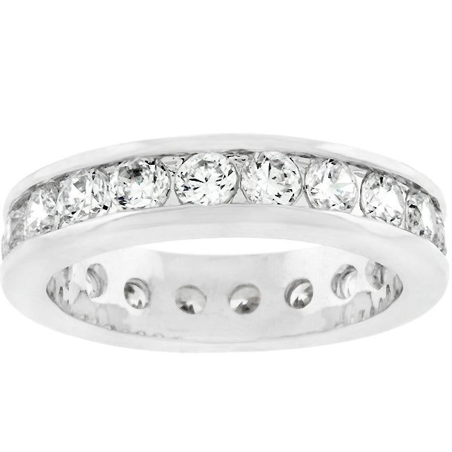 Classic Lustrous Eternity Band