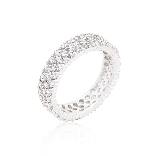 Pave Eternity Band Ring