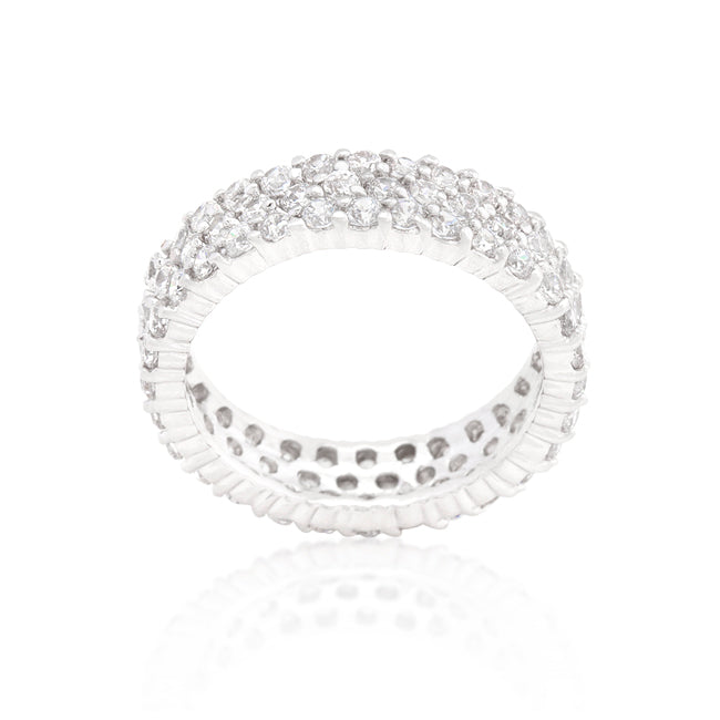 Pave Eternity Band Ring