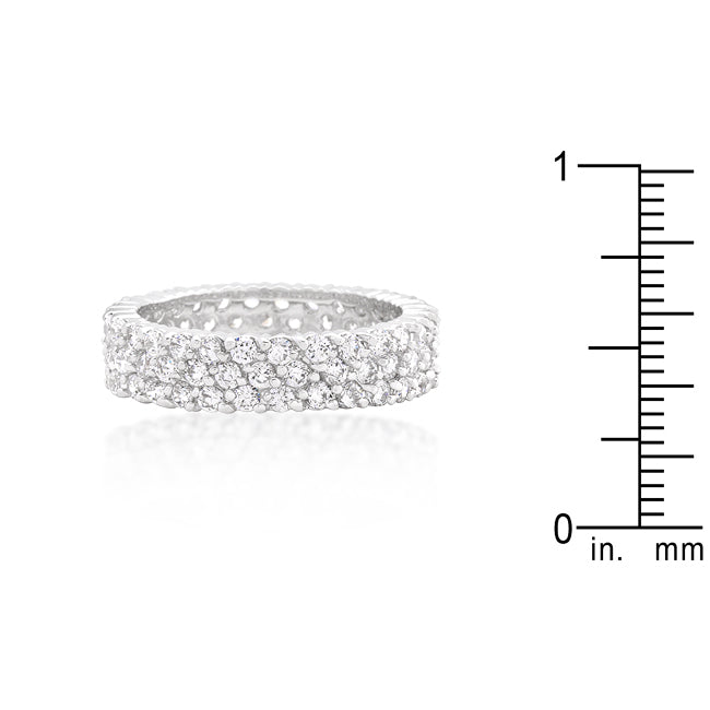 Pave Eternity Band Ring