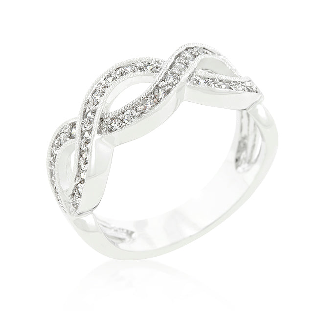 Classic Cubic Zirconia Infinity Band