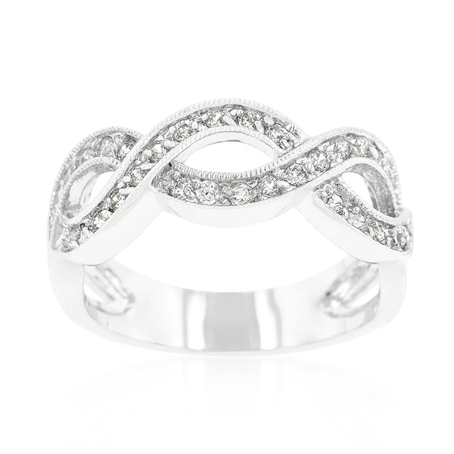 Classic Cubic Zirconia Infinity Band