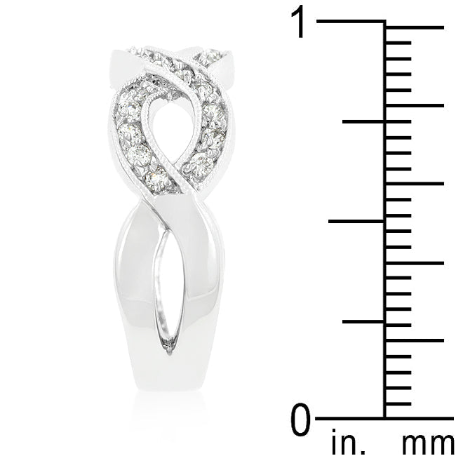 Classic Cubic Zirconia Infinity Band