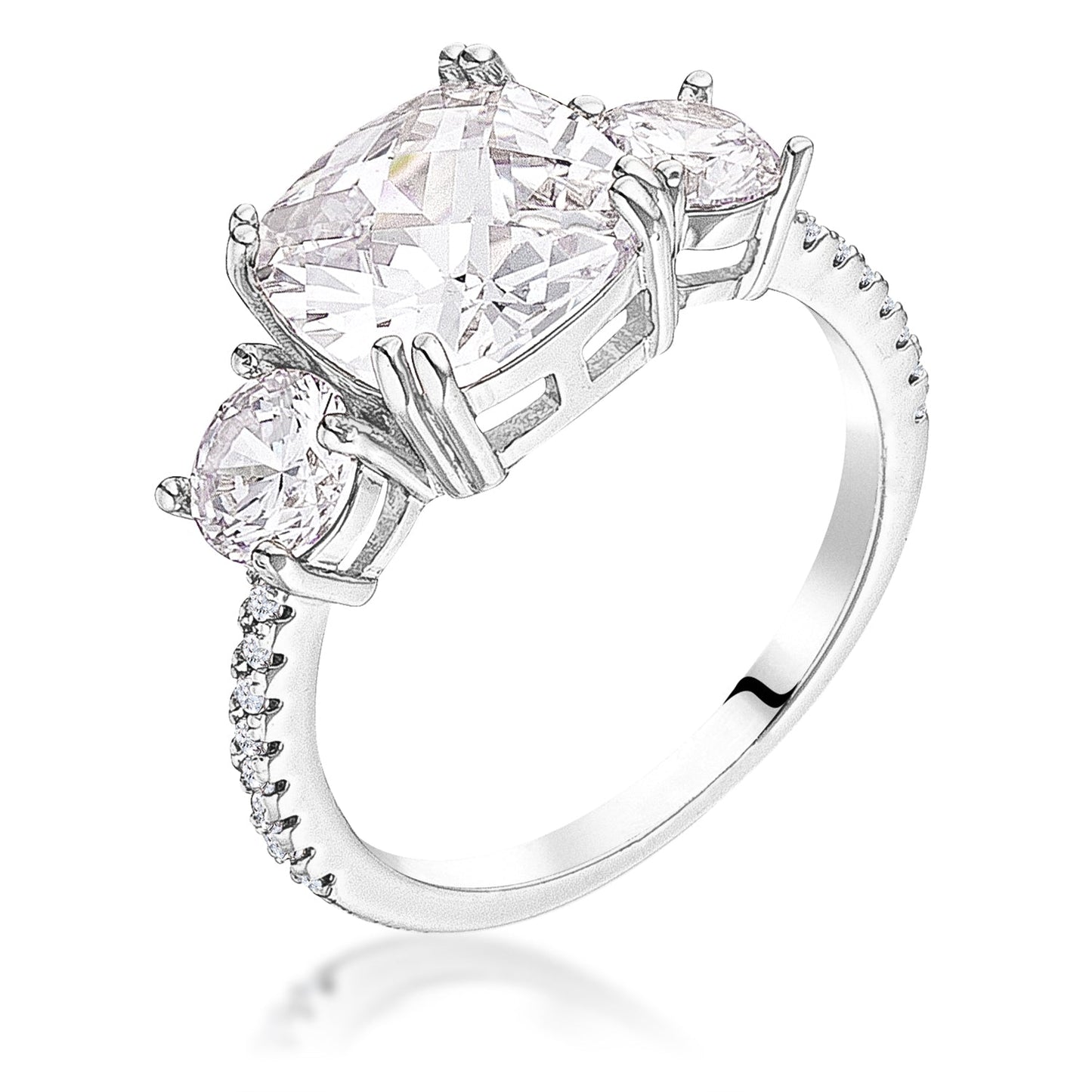 The Modern Royal Elegance Micro Pave Ring