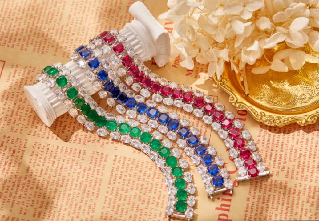 Gorgeous Couture Bracelet Oval Cubic Zirconia