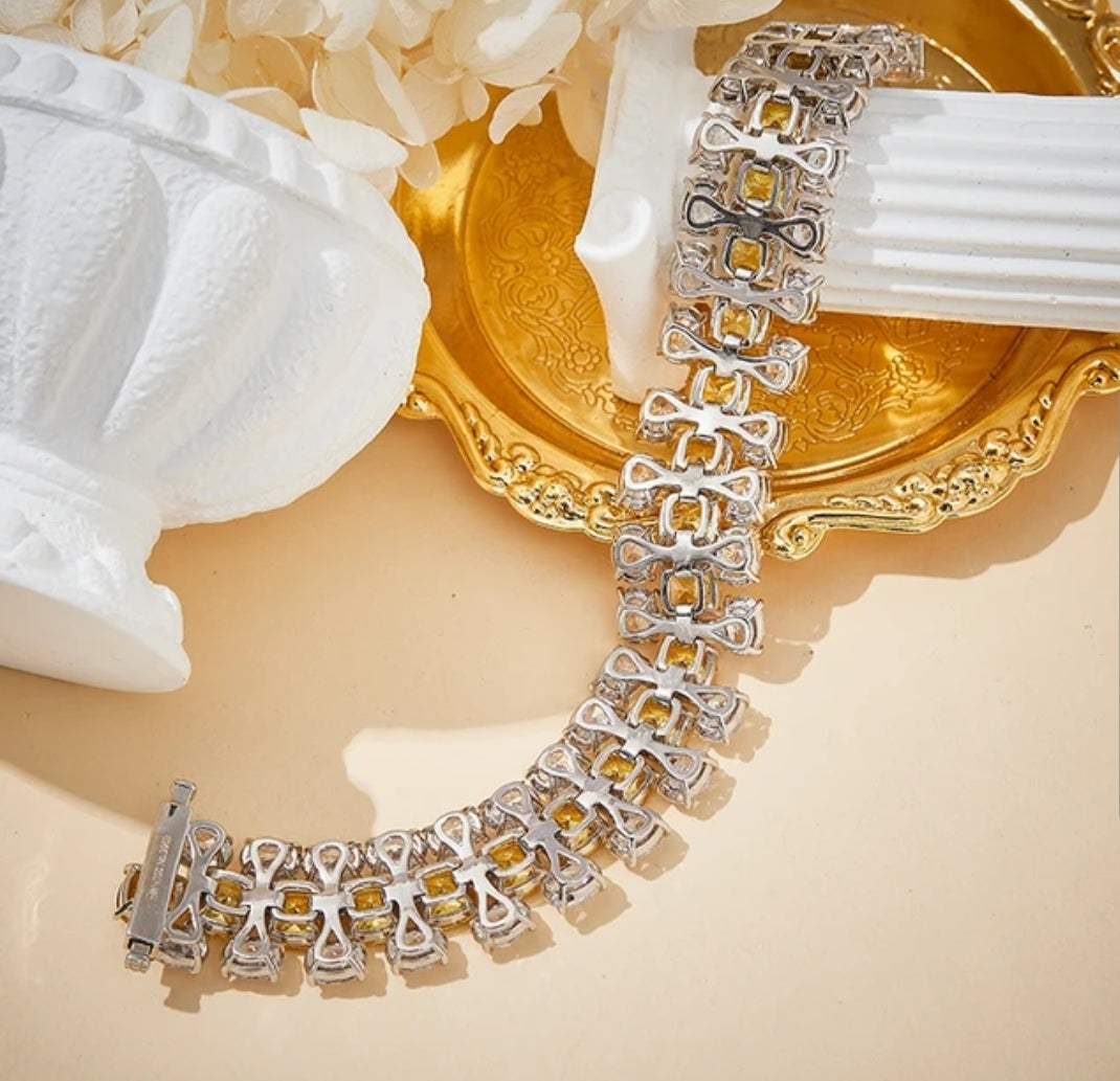 Gorgeous Couture Bracelet Oval Cubic Zirconia