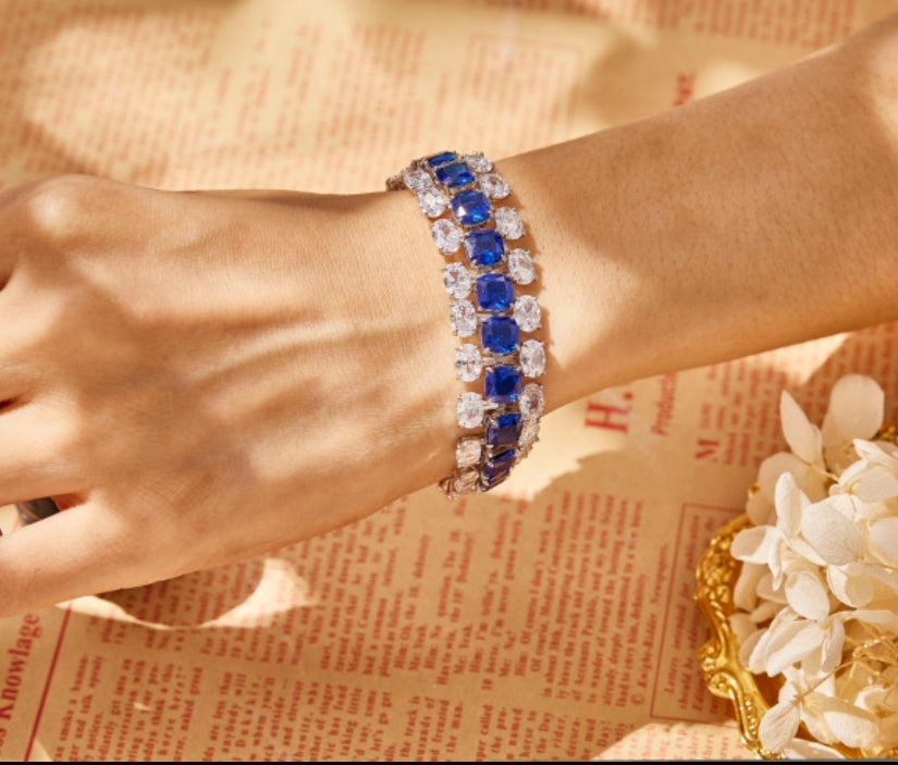 Gorgeous Couture Bracelet Oval Cubic Zirconia