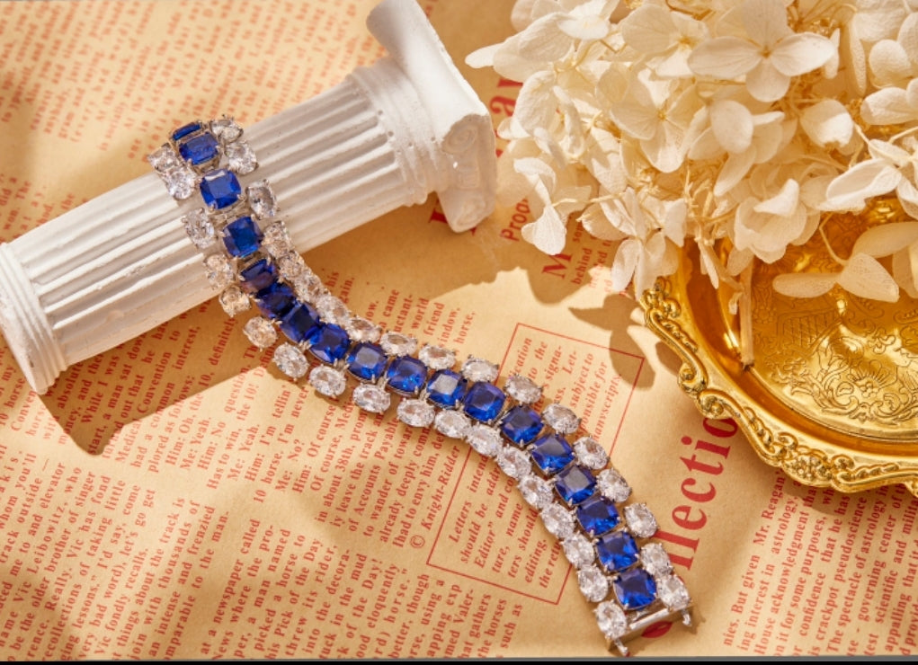 Gorgeous Couture Bracelet Oval Cubic Zirconia