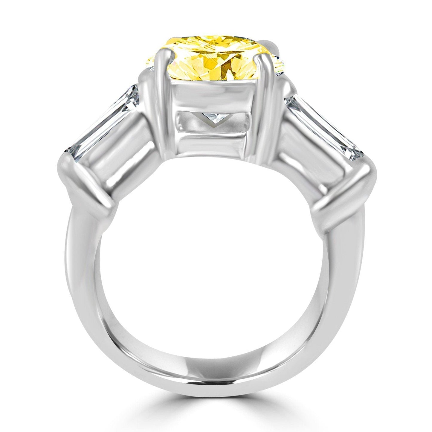 Oval Cut Cubic Zirconia Ring