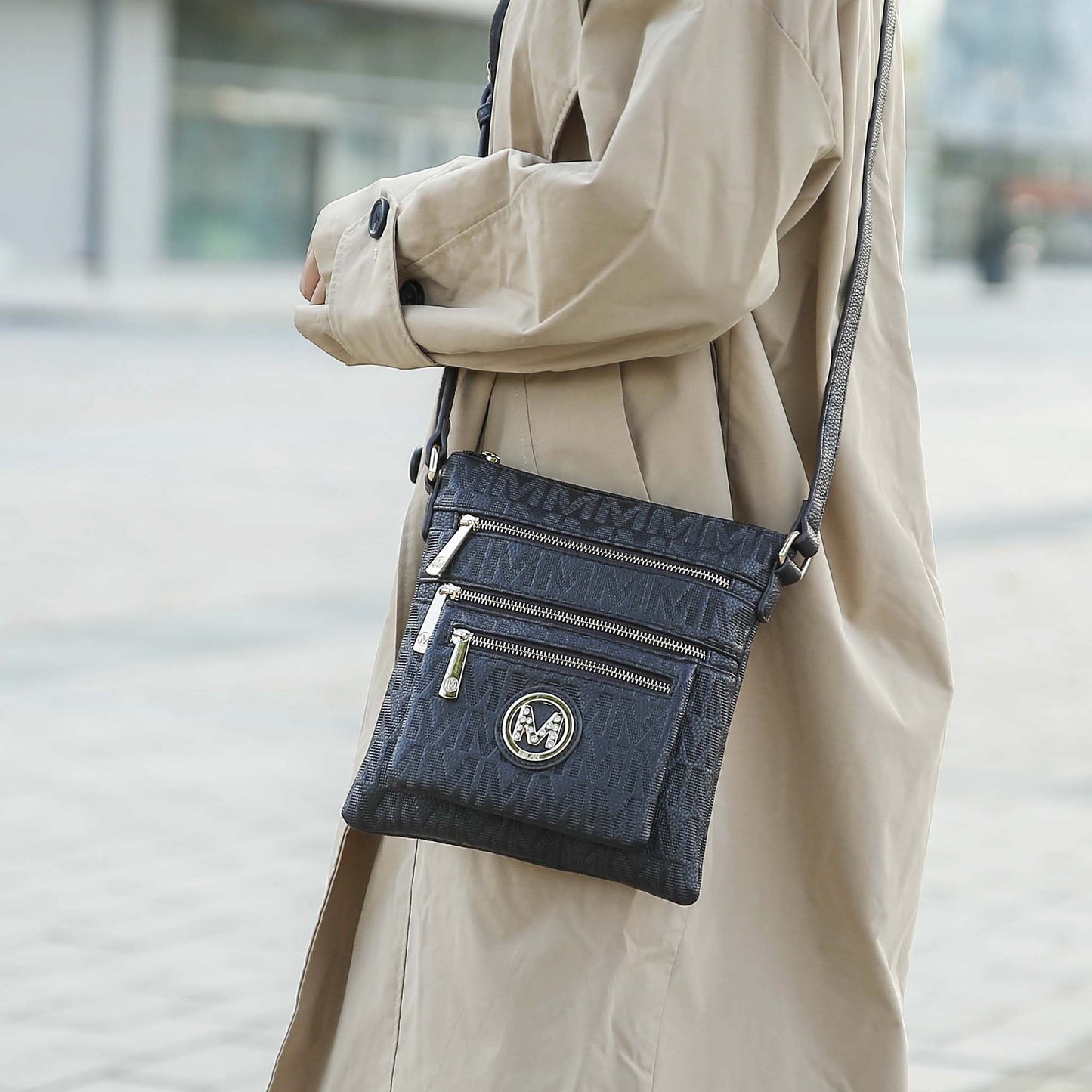 MKF Collection by Mia K. - Jessy Signature Crossbody Bag