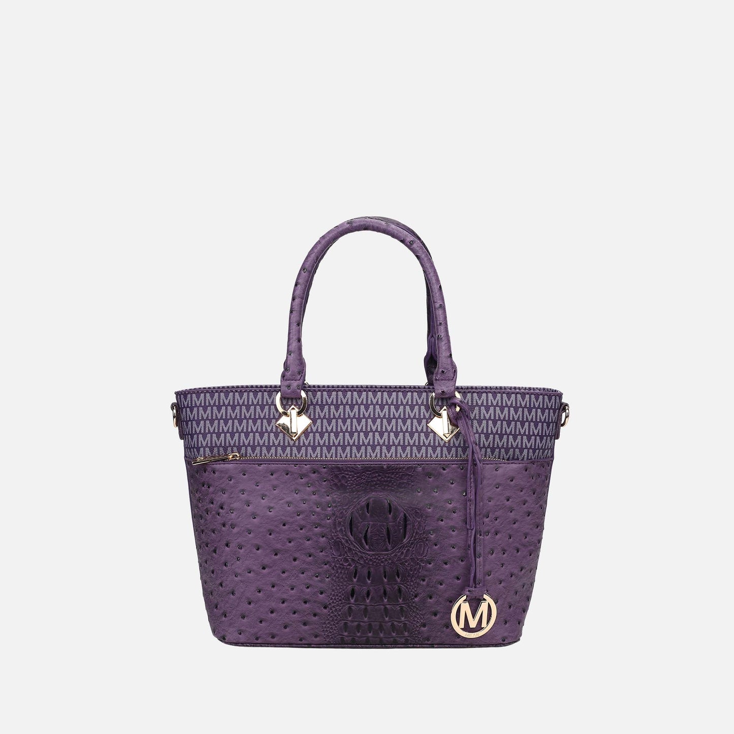 MKF Collection by Mia K. - Grace Signature Tote Bag