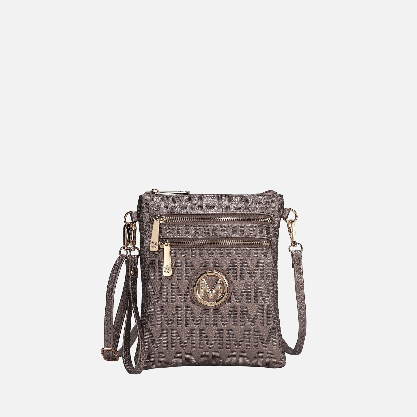 MKF Collection by Mia K. - Andrea Signature Crossbody Bag