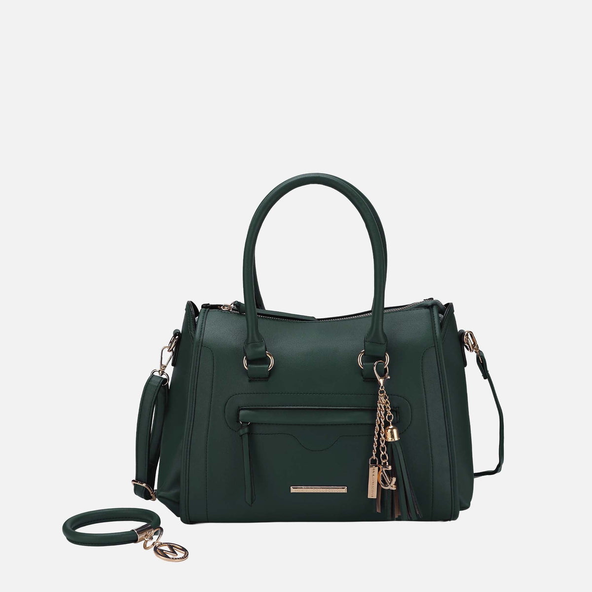 MKF Collection by Mia K. - Valeria Shoulder Bag and Keyring
