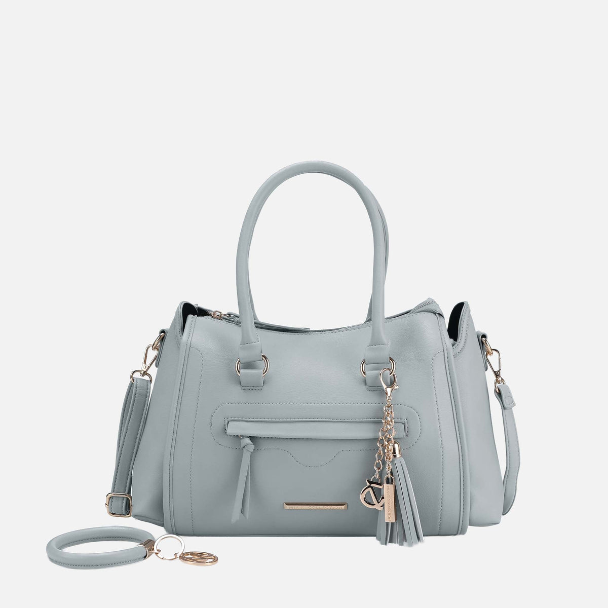 MKF Collection by Mia K. - Valeria Shoulder Bag and Keyring