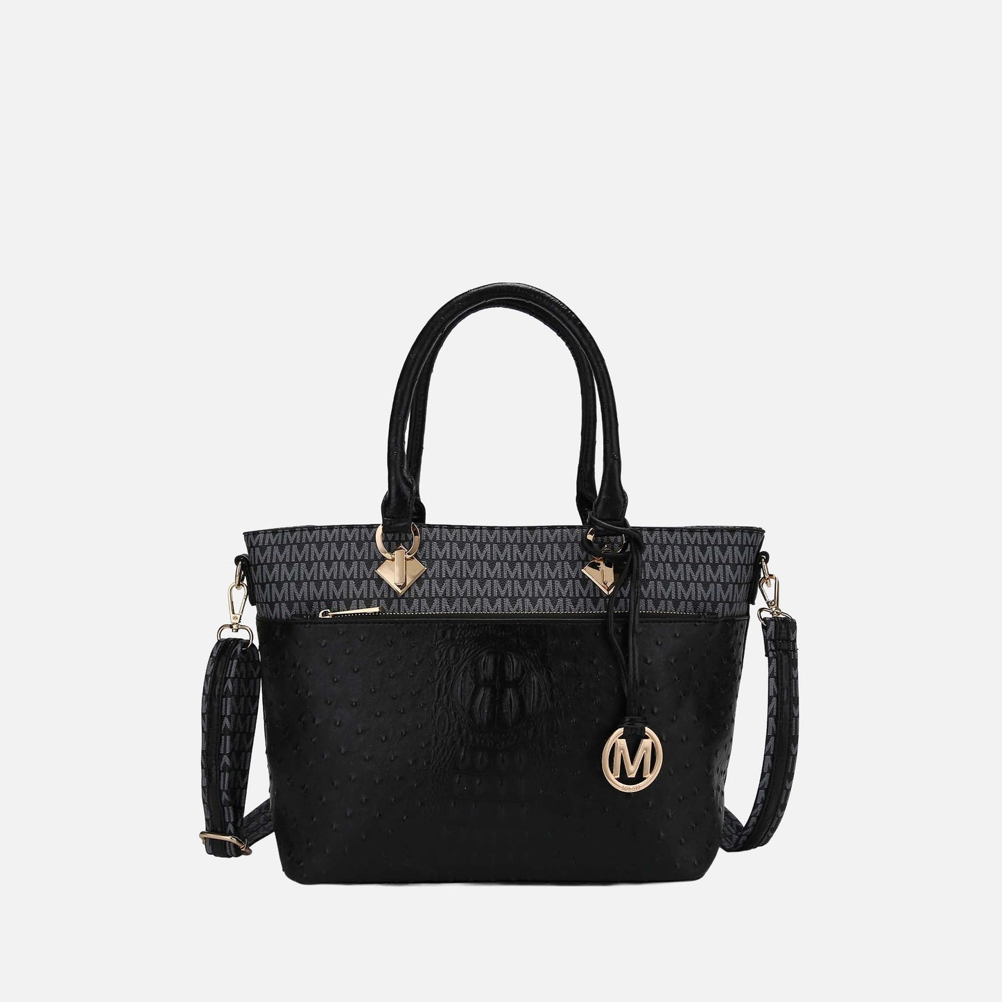 MKF Collection by Mia K. - Grace Signature Tote Bag
