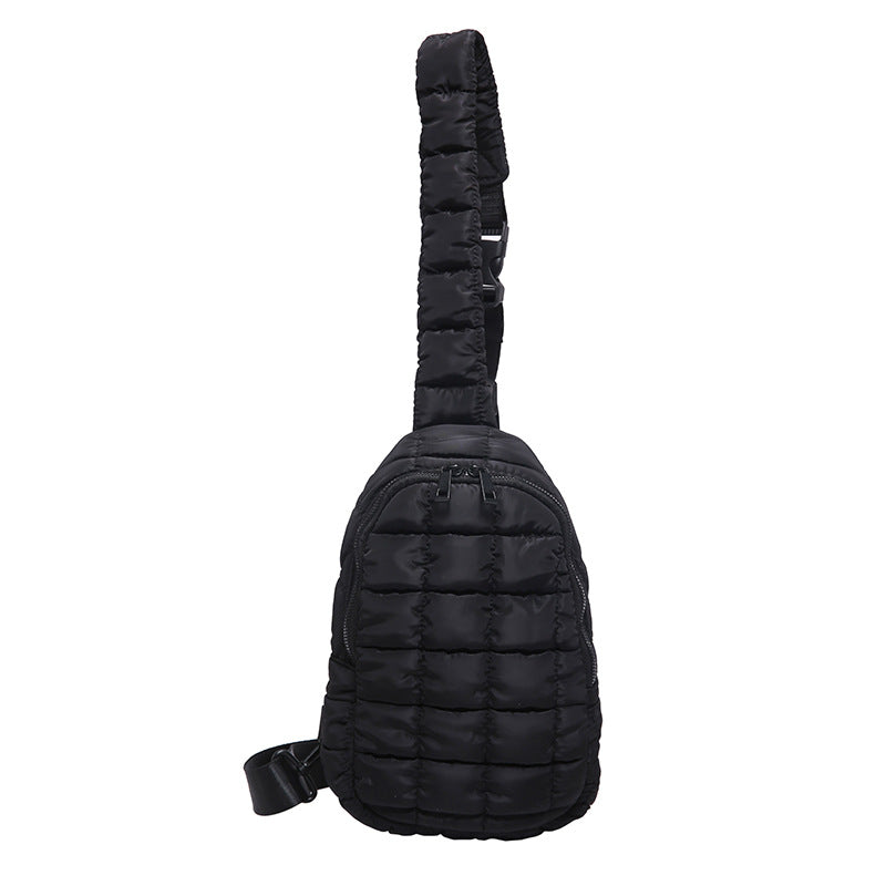 Skyler Quilted Puffer Sling Bag