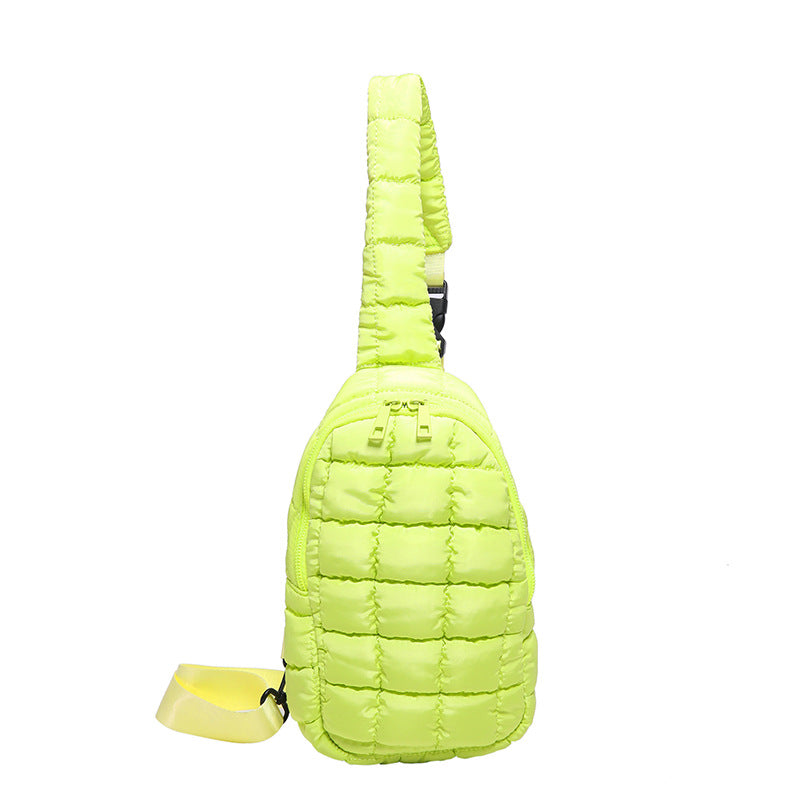 Skyler Quilted Puffer Sling Bag