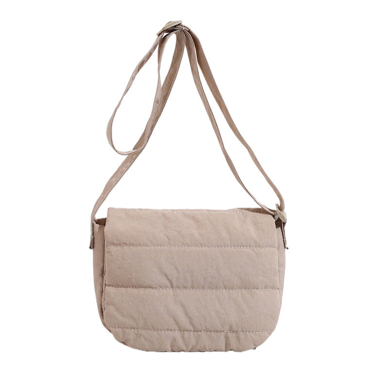 Afton Quilted Foldover Crossbody Bag