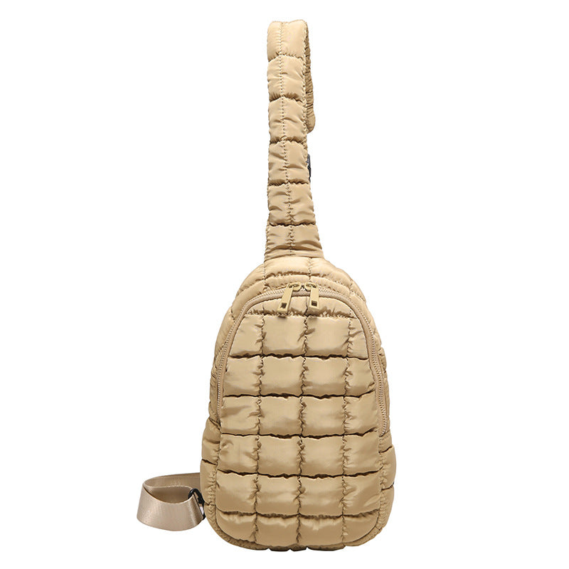 Skyler Quilted Puffer Sling Bag