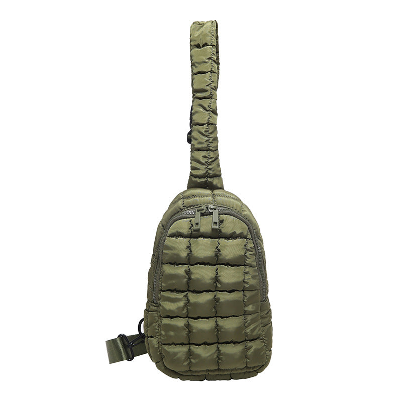 Skyler Quilted Puffer Sling Bag