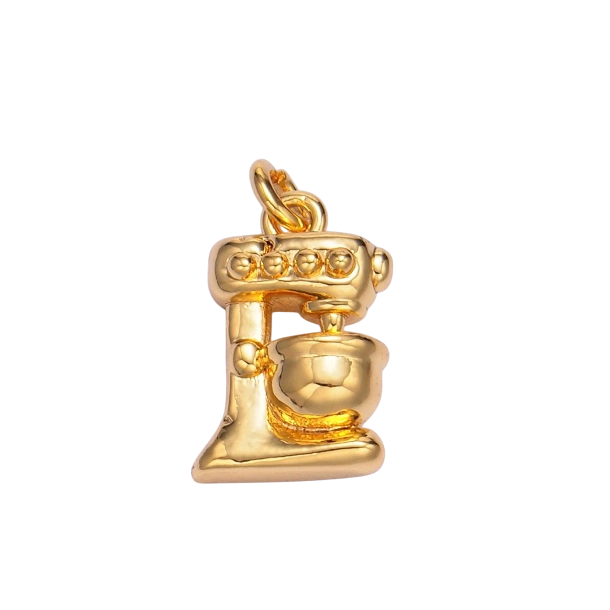 24K Gold Filled Baking Stand Mixer Multidimensional Mini Charm