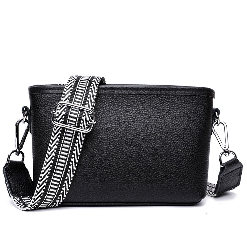 Aria Leather Compact Crossbody Bag