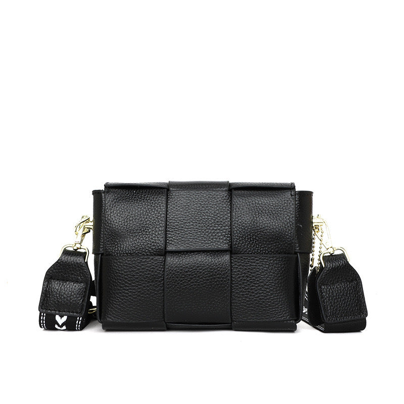 Margot Foldover Leather Crossbody Bag
