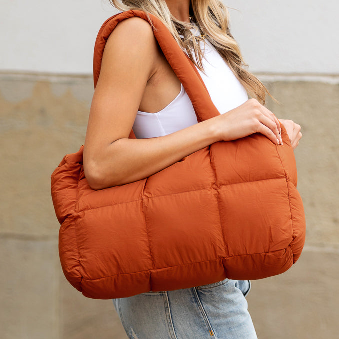 Daphne Puffer Tote Bag