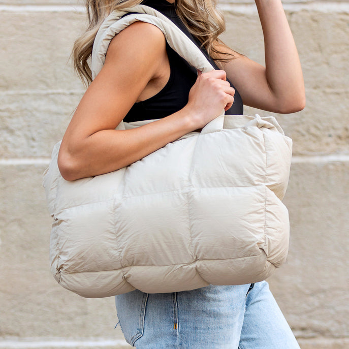 Daphne Puffer Tote Bag