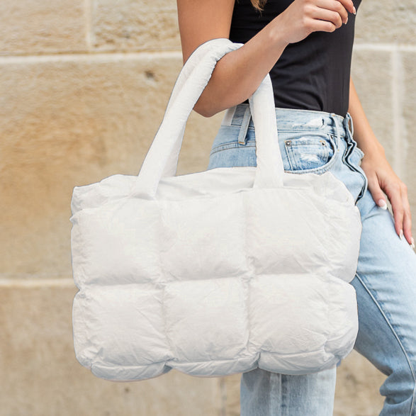 Daphne Puffer Tote Bag
