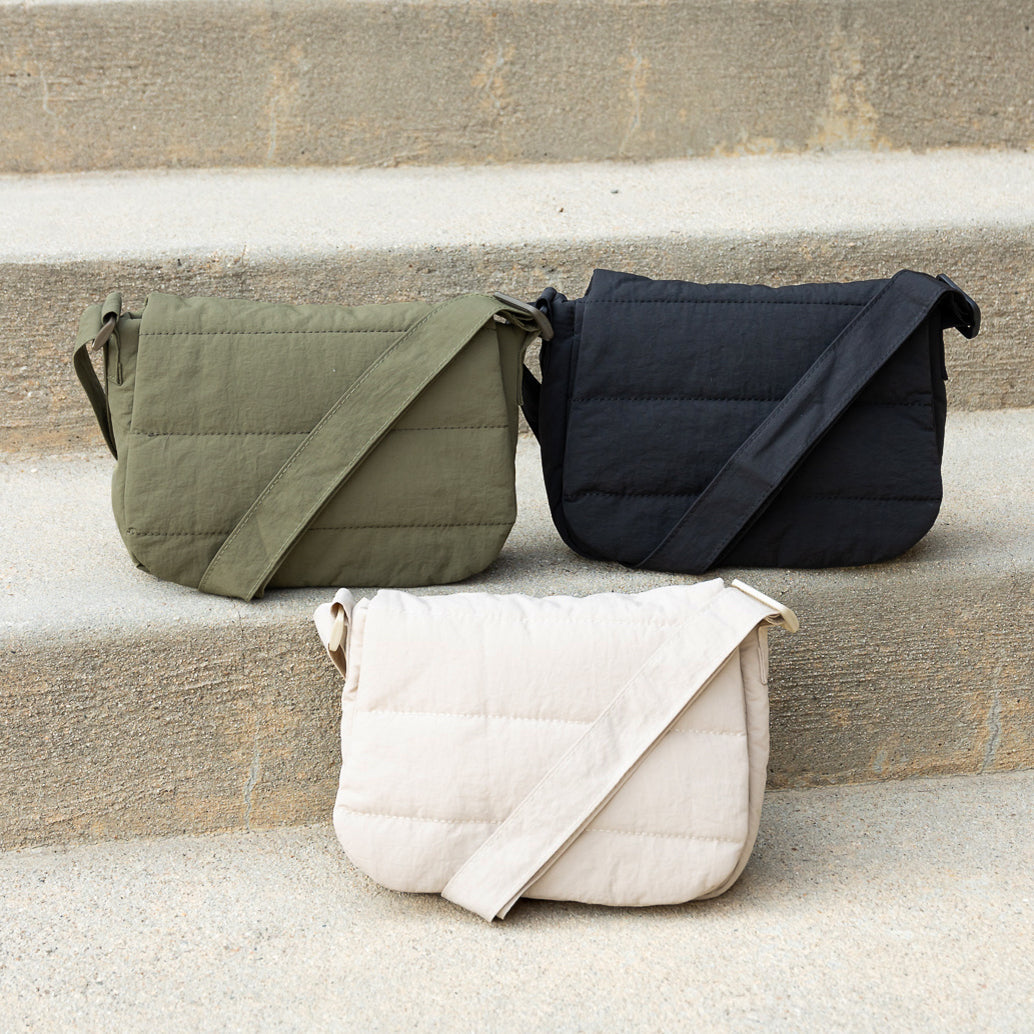 Afton Quilted Foldover Crossbody Bag