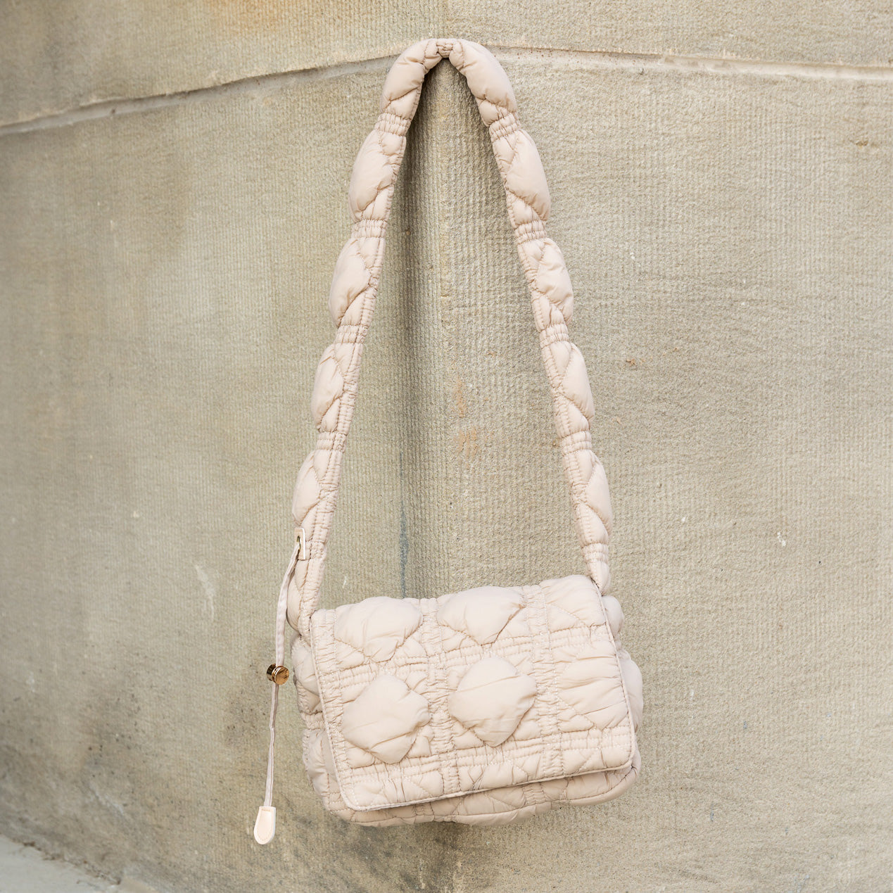 Brinley Foldover Quilted Puffer Crossbody Bag