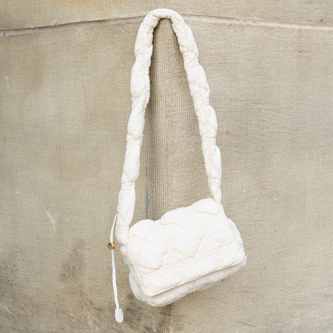 Brinley Foldover Quilted Puffer Crossbody Bag