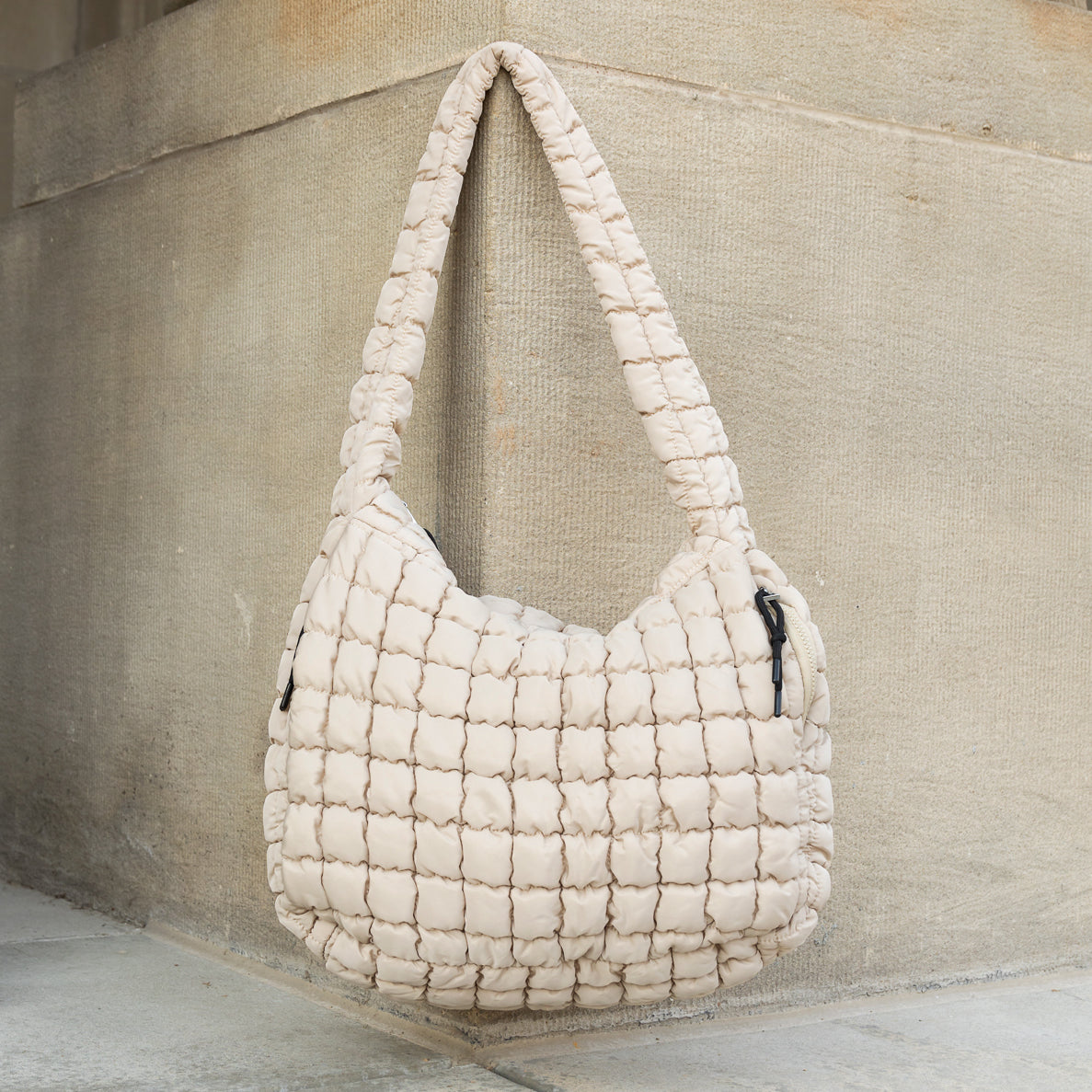 Taylor Quilted Puffer Tote Bag