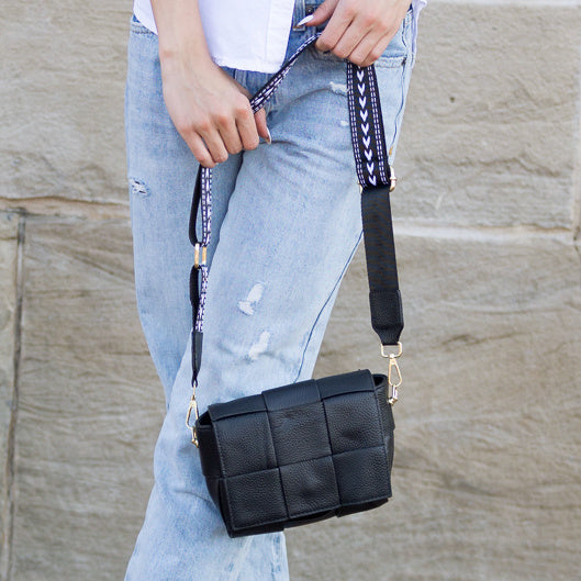 Margot Foldover Leather Crossbody Bag
