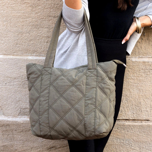 Quilted Tote Bag