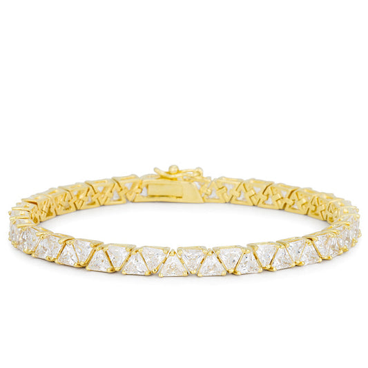 Remembrance Trillion Cut Tennis Bracelet